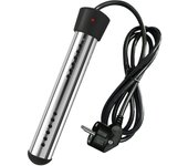 Calentador de agua por inmersión de 3000W, ventilador de Agua portátil Eléctrico with 304 S, ventilador de Cubo with termómetro Calienta hasta 5 galones De Mer, Envío rápiamente minutos, para piscina inflable, cubo de Agua climatizada