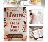 Mon Quiero escuchar tu diario de historias Cuaderno personalizado guiado por la madre para compartir su regalo de cumpleaños de vida