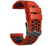 24mm Silicone Watch Strap For Suunto 9 7 D5 Spartan Sport Wrist HR Baro Sport Bracelet Smartwatch Replacement Wristband Bracelet