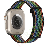 Nylon Loop Strap For Apple Watch Band 44mm 45mm 49mm 42mm 41mm 40mm 38mm Smart Belt Bracelet For IWatch Ultra 8/7/6/SE/5/4/3