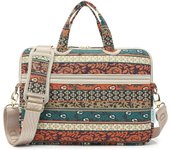 Funda impermeable para portátil de 15 y 15,6 pulgadas con estampado Bohemio Rojo