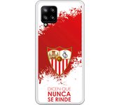 Carcasa para Samsung A42 5G - Sevilla Dicen que Nunca se Rinde mancha roja SS18-19
