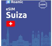 Roamic eSIM Suiza para Viajeros - eSIM para Suiza - Datos Móviles en 5G/4G y Conexión de Alta Velocidad. Evita Pagar Gastos de Roaming