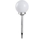 LILI HOME 🌞 Lámpara Solar Bola LED para Jardín – Ilumina tu Espacio Exterior 🌿✨Diámetro: 10 cm, 20 cm  y 25 cm Carga con la luz del sol durante el día y brilla automáticamente por la noche.