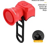 Bicycle Horn Mountain Bike Mini USB Charging Waterproof Electronic Bike Bell Riding Equipment Children's Scooter Accessories