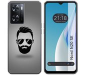 Funda Silicona para Oneplus Nord N20 SE diseño Barba Dibujos