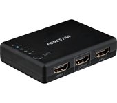 FONESTAR FO-22SW51 Negro / Distribuidor amplificador HDMI 5 entradas a 1 salida