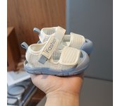 Baby Sandals Summer Infant Shoes Toddler Sandals Soft Breathable Newborn First Walkers Baby Boy Girl Sandals Beige, Blue, Purple