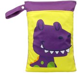 Babyshow 25x35cm Wet Dry Bag Digital Position Printed Waterproof Diaper Bag Double Zippers with Handle Mommy Bag