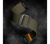No Gaps Band For Samsung Galaxy Watch 7 6 5 4 40mm 44mm/5 pro 45mm Elastic Nylon Bracelet Galaxy watch 6 classic 47mm 43mm strap