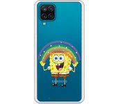 Funda original compatible con Samsung Galaxy A12 5G - Bob Esponja Arcoiris