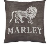MARLEY - Funda de Cojin Estampado - Sin Relleno - 50x50 Cm - Algodón Extra Suave - Fabricado en España - SILOAH BOB MARLEY