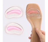 Silicone forefoot pad ladies sandal anti-skid pad anti-pain thickened half a yard pad high heels insole forefoot pad