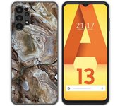 Funda Silicona para Samsung Galaxy A13 4G diseño Mármol 14 Dibujos