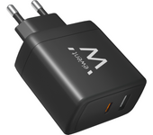 CARGADOR MOVIL RAPIDO EWENT 2PUERTOS (USB-C/A) 65W