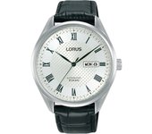 Reloj de pulsera LORUS Automatic - RL437BX9 correa color: Negro Dial Gris plata Hombre
