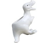 2 Pieces Dinosaur Succulent Pot Animal Succulent Planter Desk Planter Pot Ceramic Succulents Vase Statue Planter Garden Decor Sculpture for Home Office Balcony