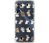 Funda Silicona Antigolpes para Oppo A16 / A16s diseño Perros Dibujos