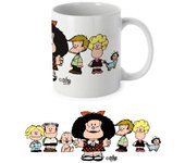 GRAFOPLAS TAZA PORCELANA 330ML MAFALDA Y SUS AMIGOS 25 MAFALDA