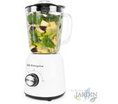 SUINGA Batidora de vaso 1,5L, jarra de cristal, 2 velocidades + Turbo, 500W