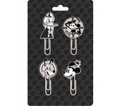Set de clips con topper disney mickey 100 aniversario