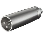 Electro Dh Adaptador XLR Macho 3Pin A RCA Hembra - Versátil y Fácil de Usar
