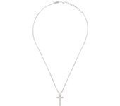 BREIL Colección TAG AND CROSS, Collar Hombre en Acero, Ideas de Regalos para Hombre