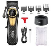 Kemei Rechargeable Hair Clippers kit Professional DLC Blade Electric Trimmer Men Barber Cordless Shaver KM-2242 KM-2351 KM-3209