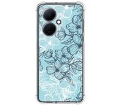 Funda Silicona Antigolpes para Vivo V29 Lite 5G diseño Flores 03 Dibujos