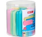 Safta set de 8 portatodos cuadrados silicona colores surtidos