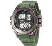 YIKAZE Men Watch Military Sports Watches Multifunction Alarm Chrono Clock 3Bar Waterproof Men's Digital Electronic Wristwatch