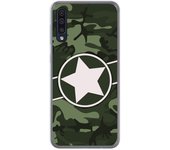 Tumundosmartphone Funda Gel Tpu para Samsung Galaxy A50 / A50s / A30s diseño Camuflaje 01 Dibujos