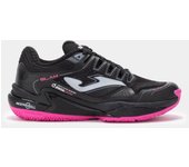 Zapatilla Pádel Mujer Joma Slam 2401 Negro Confortable
