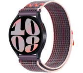 20mm 22mm Smart Watch Strap for Amazfit Balance GT4/3/2 Nylon Loop Bracelet for Samsung Galaxy Watch 4/6 Classic 5 Pro 45/46mm