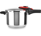 Magefesa Activa2 - Olla Express Rápida de 5 Litros, Acero Inoxidable 18/10, 2 Programas de Cocción, Apta para Todo Tipo de Cocinas, Inducción