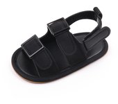 Baby Shoes Summer Sandal Cool Style High Quality PU and TPR Anti-slip Sole Todder Walking Shoe 0-9-18 Month 2024 Fashion BHX3205
