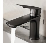 Stainless Steel faucet Washbasin Sink Hot And Cold Water Household Bathroom Washbasin Bathroom Cabinet Basin mixer