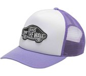 Gorra Vans Classic Patch Curved Bill Trucker para hombre en color morado