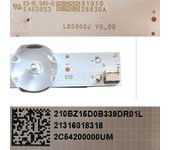 Tira 15 leds Philips 58PUS8506/12 LB5800J V0_00 210BZ16D0B339DR01L