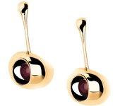 BREIL Joyas Colección RED, PENDIENTES DE MAPLE COLOR GOLD PARA MUJER Talla SMALL with PIEDRAS - TJ1861