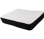 STARLEY-Cojín de espuma gel para asiento,Cojín de Gel y Espuma para Silla,Apoyo Anatómico a la Columna,Alivia presión de espalda,piernas y glúteos,Ideal para Coche,Oficina, Hogar y Silla Ruedas,47.5X38X7cm