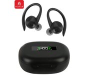 INMAS Wireless R200 Ear Hook Waterproof Sports Earbud R200 Bluetooth Earphone LED Digital Display Headphones 9D Stereo Headsets