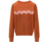 Jersey de punto infantil color coñac 92