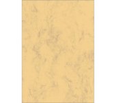 Papel mármol sigel, A4, 200 g/m², cartón fino, marrón arena