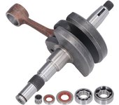 Conjunto de cigüeñal, rodamientos, sellos de aceite, piezas de repuesto para motosierra Stihl MS240 260 024 026
