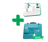 Alfa Hogar Alfa Practik 7 + Funda de Regalo - Máquina de Coser Manualidades