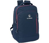 SAFTA - MOCHILA PORTATIL 15-6"+TABLET+USB EL GANSO "CLASSIC" - Mochila para PC con compartimiento Acolchado para su Portatil - Mochila para Portatil Asas Ajustables y Espalda Ergonomica - Mochila PC Diseño Único y Licencia Oficial By EL GANSO "CLASSIC"