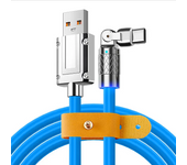 100W Liquid Silicone Fast Charge Cable Type For iPhone 14 Xiaomi Huawei Samsung USB C Micro USB Charge Cable for Playing Game