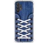 Tumundosmartphone Funda Silicona Antigolpes para Samsung Galaxy A32 5G diseño Zapatillas 01 Dibujos
