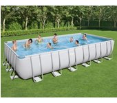 Bestway Juego de piscina Power Maple Rectangular 732X366x132cm